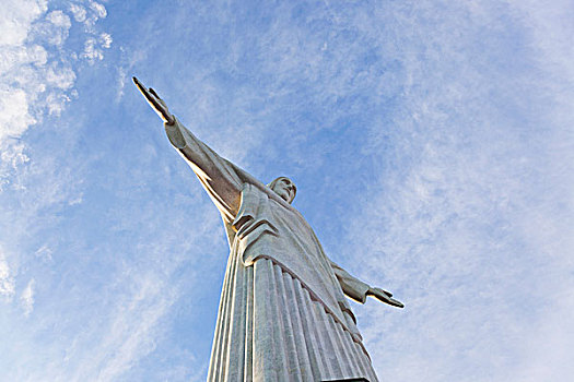 艺术装饰,雕塑,耶稣,里约热内卢基督像,救世主,耶稣山,里约热内卢,巴西,脚,高