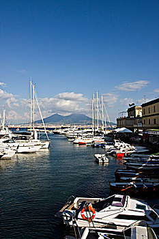 火山,小,港口,博尔戈,那不勒斯,坎帕尼亚区,意大利,欧洲