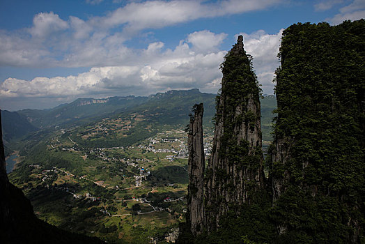 恩施,大峡谷,风景,景点,旅游,高山,山区,神秘,树木,植被,石头,鄂西,奇石,峡谷,壮观