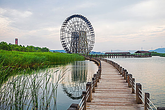 苏州太湖湿地公园美景