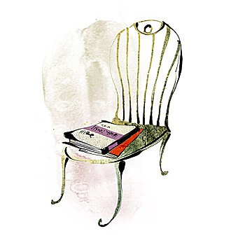 书本,椅子