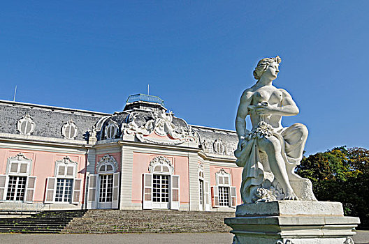 雕塑,城堡,杜塞尔多夫,莱茵兰,北莱茵威斯特伐利亚,德国,欧洲