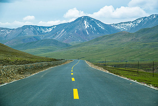 雪山草原公路