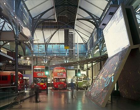 伦敦,运输,博物馆,地面,展示