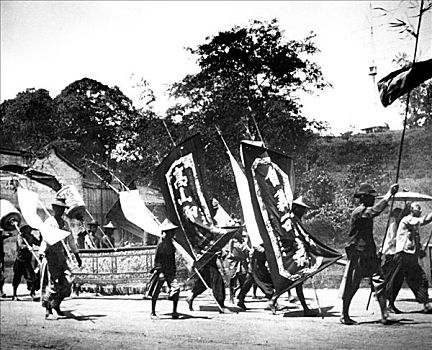 旗帜,新加坡,19世纪,艺术家,未知
