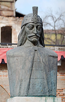 雕塑,德拉库拉,布加勒斯特,罗马尼亚,欧洲
