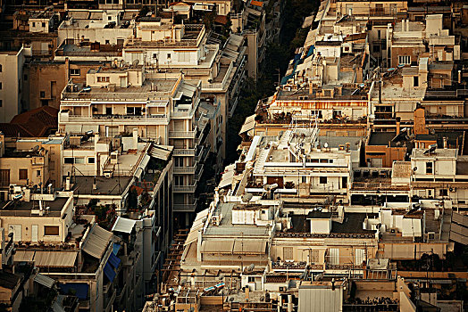 雅典,城市,街道
