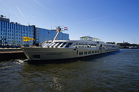 荷兰,阿姆斯特丹,游船,码头