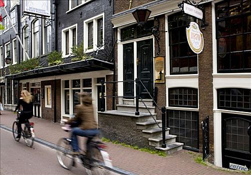 骑车,阿姆斯特丹,荷兰