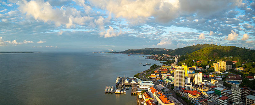 东南亚知名的旅游胜地,马来西亚婆罗洲沙巴,山打根