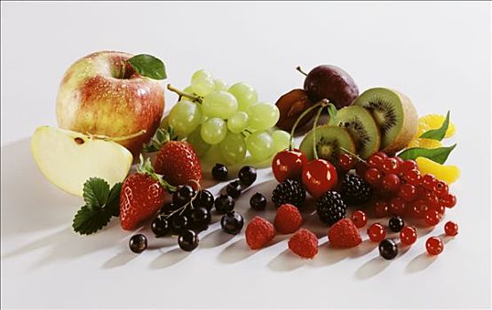 新鲜,水果,浆果