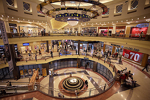 迪拜,购物中心,室内