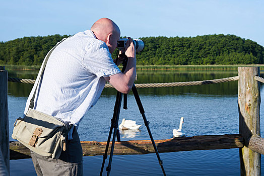 摄影师,湖,国家公园