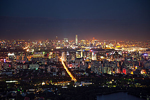 中國北京都市風光