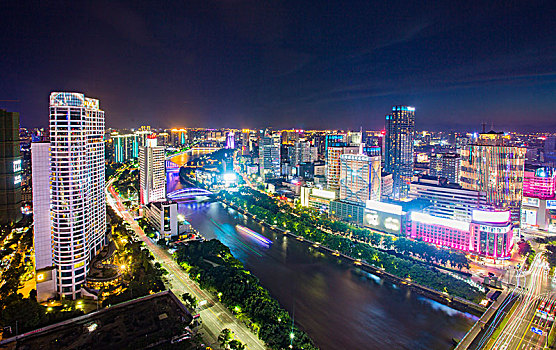 夜景,夜色,璀璨,繁华