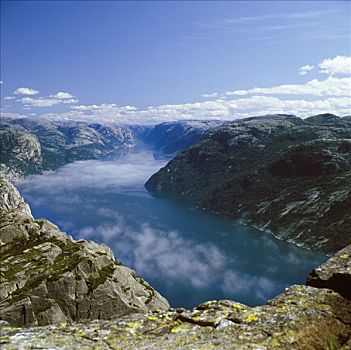 吕瑟峡湾,挪威