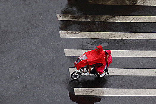 雨中行