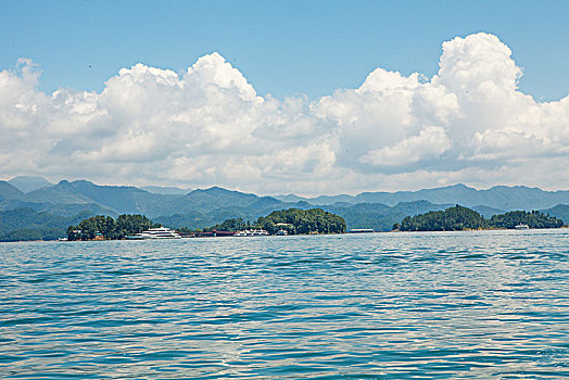 中国杭州千岛湖景观