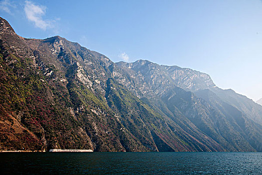 长江三峡巫峡峡谷