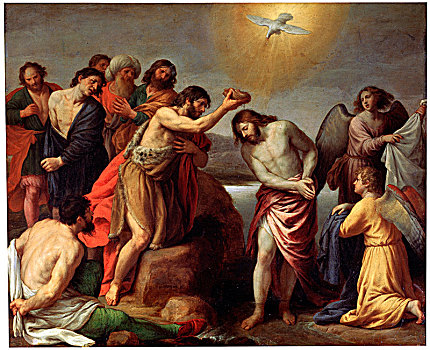洗礼,耶稣,迟,16世纪,17世纪,艺术家