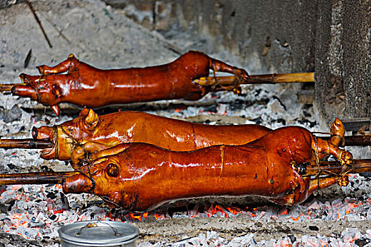 烧烤,猪,马尼拉,菲律宾