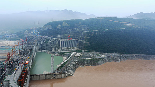 金沙江向家坝水电站大坝