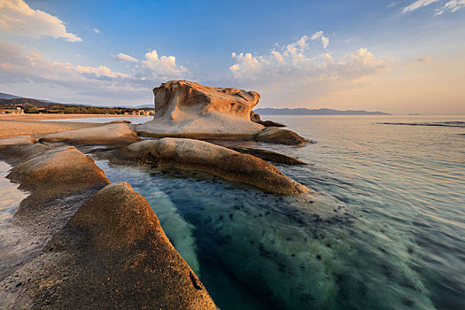 海滩,希腊