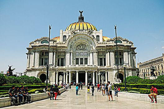 艺术宫,博物馆,剧院,历史,中心,墨西哥城,联邦,地区,墨西哥,北美