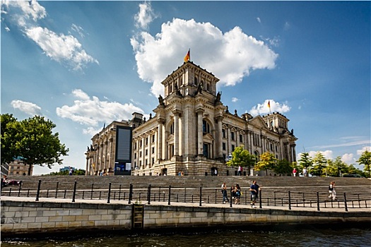 风景,德国国会大厦,德国,柏林