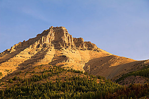 山峰,艾伯塔省,加拿大
