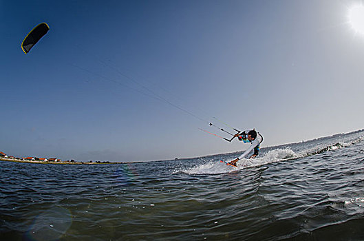 风筝冲浪手