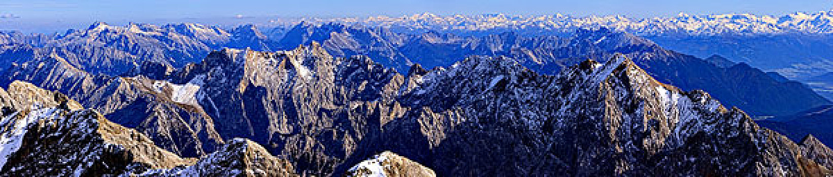 攀升,楚格峰,巴伐利亚,德国