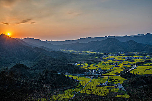 安徽黄山市黟县柯村风光