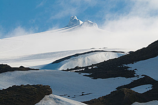 顶峰,国家公园,冰岛