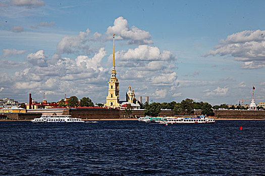 圣彼得堡涅瓦河及瓦西里岛要塞