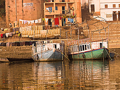 船,瓦腊纳西,印度