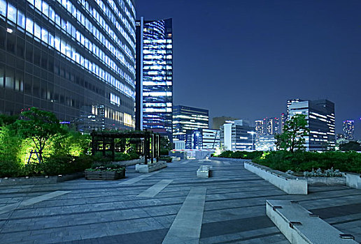 东京都的现代建筑
