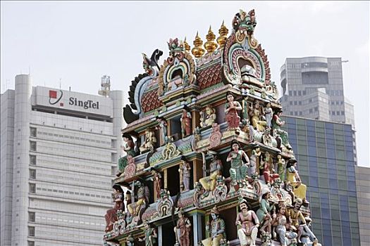 新加坡,唐人街,北印度,庙宇