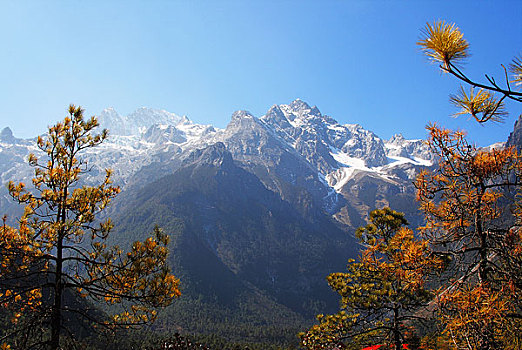 云南丽江玉龙雪山