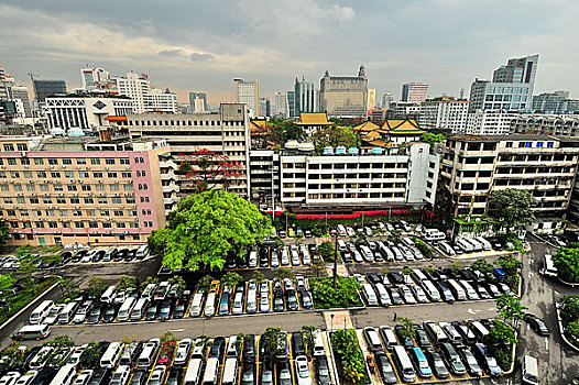 广州市政府大院停车场