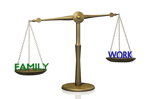 家庭,工作,平衡