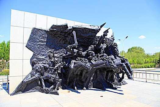 江桥抗战纪念雕塑