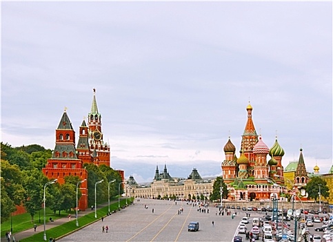红场,莫斯科,俄罗斯联邦