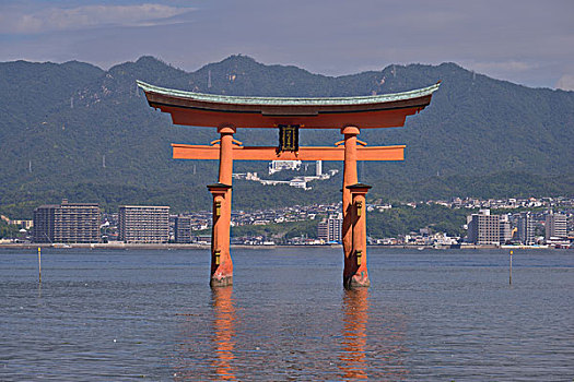 严岛神社,宫岛,广岛,日本