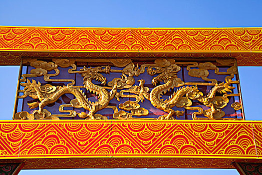 北京地坛的牌楼