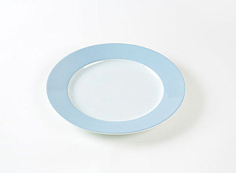 白色,盘子,蓝色,边缘