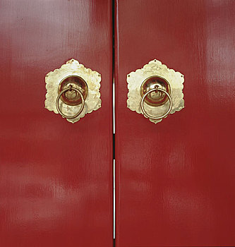 门,铜,门环,北京