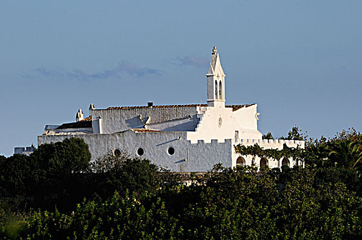 教堂,琼,弥撒,米诺卡岛,巴利阿里群岛,西班牙,欧洲