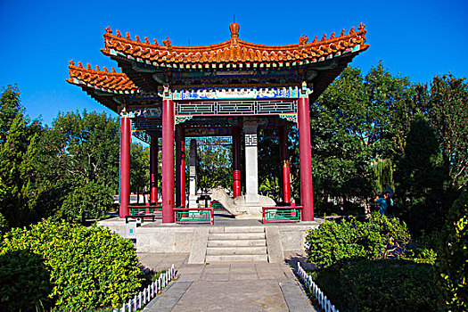 中国古典园林建筑亭子