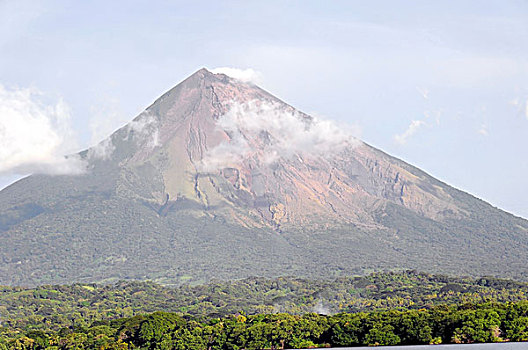 康塞普西翁火山,岛屿,尼加拉瓜湖,尼加拉瓜,中美洲